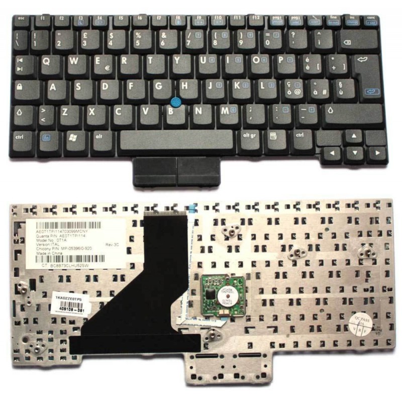 Tastiera italiana compatibile con Hp Compaq NC2400 Tastiera italiana compatibile con Hp Compaq NC2400