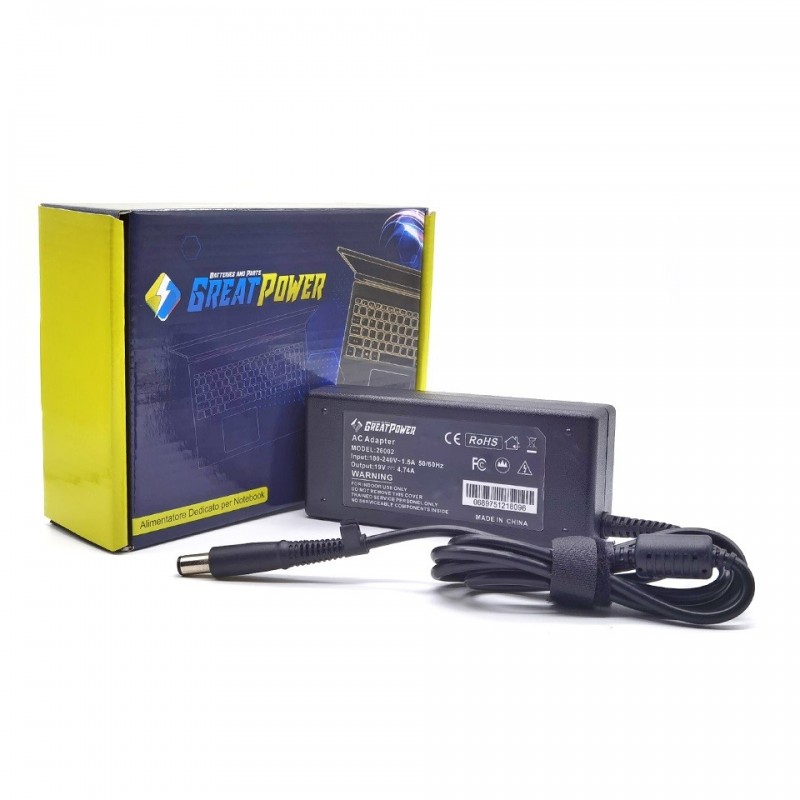 Alimentatore caricabatteria per HP PPP012L-S Alimentatore caricabatteria per HP PPP012L-S