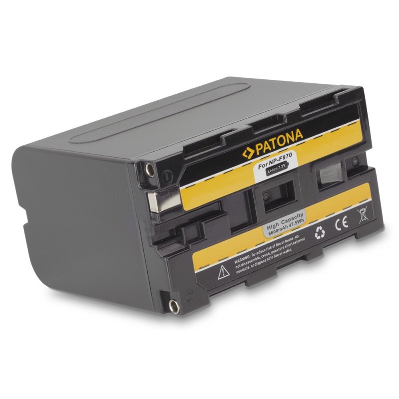 Batteria compatibile con Sony NP-F970 NP-F960 NP-F950 DCR-VX2100 HDR-FX1 Batteria compatibile con Sony NP-F970 NP-F960 NP-F950 DCR-VX2100 HDR-FX1