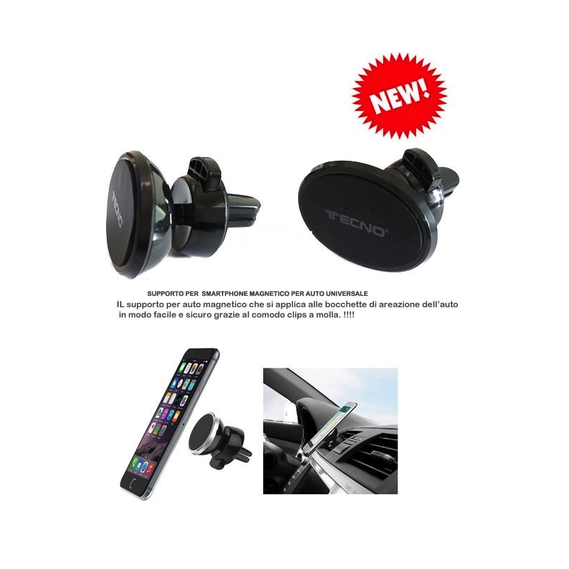 Supporto Magnetico per SmartPhone per auto Universale iphone Samsung Supporto Magnetico per SmartPhone per auto Universale iphone Samsung