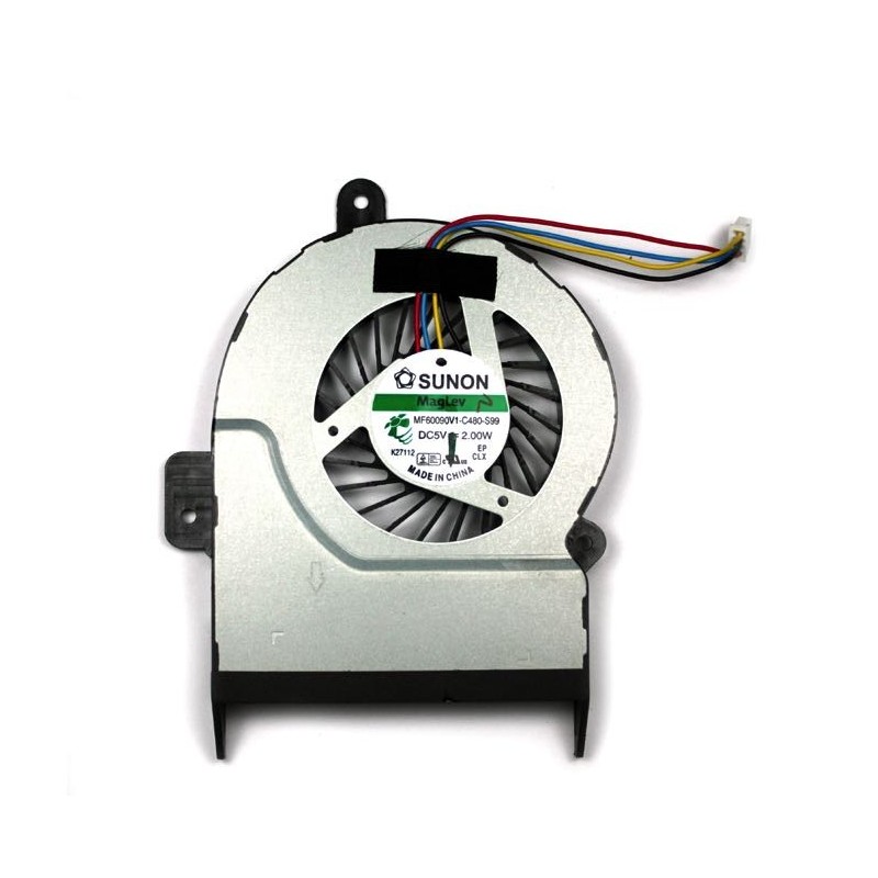 Ventola Fan Asus X45VD X55V K55VM R500V (versione 10 MM)