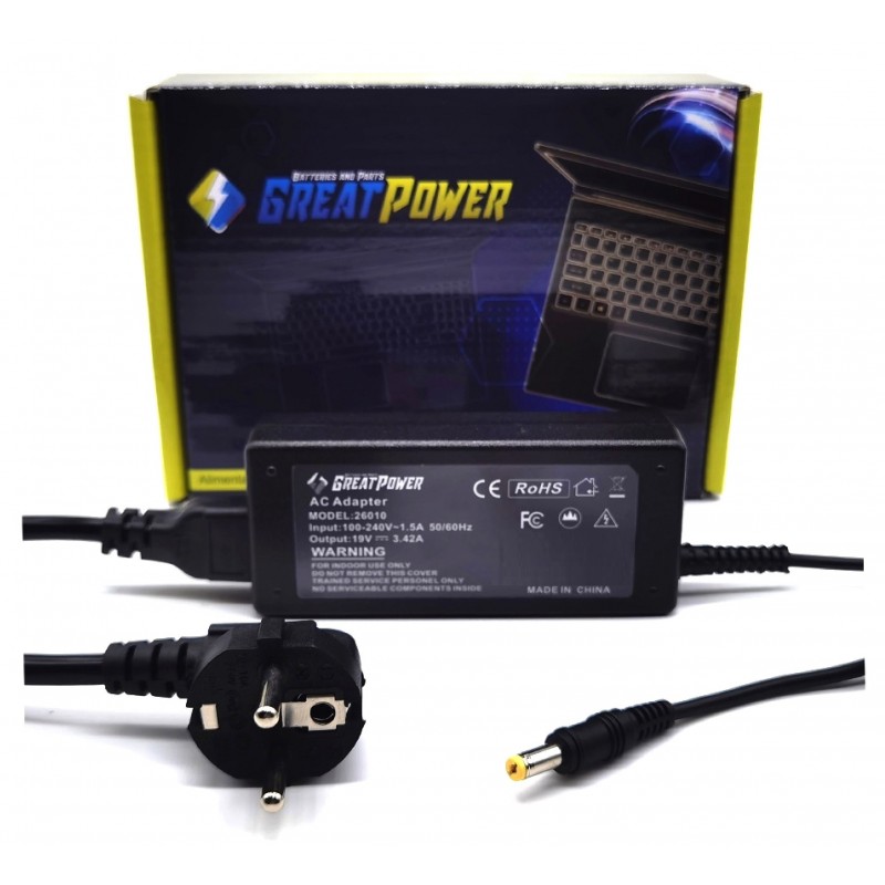 Alimentatore caricabatteria compatibile con Acer A11-065N1A Alimentatore caricabatteria compatibile con Acer A11-065N1A