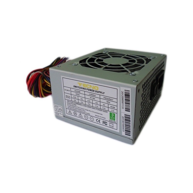 Alimentatore Micro ATX 500W Ide sata Big Fan Alimentatore Micro ATX 500W Ide sata Big Fan