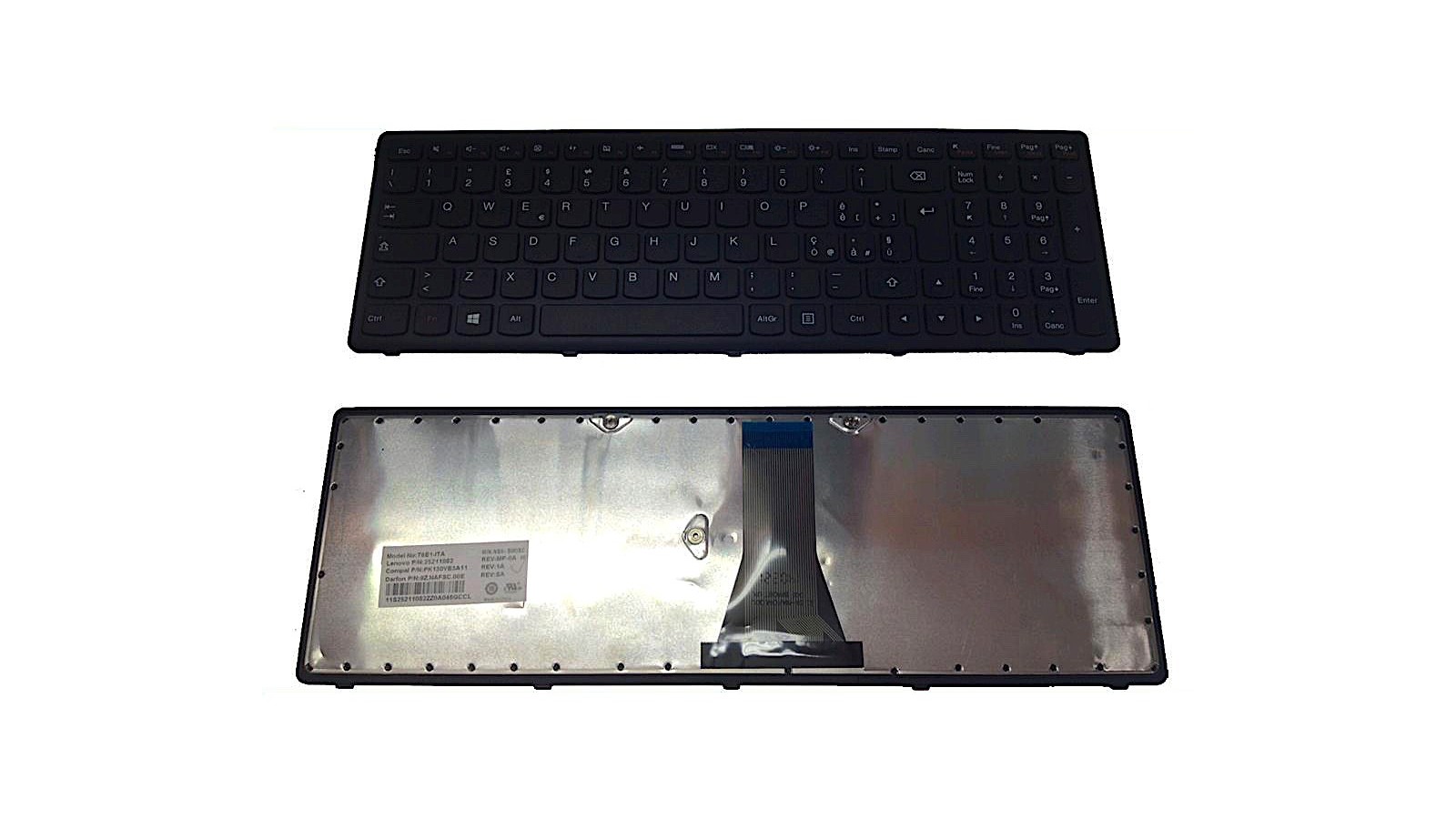 Tastiera italiana compatibile con Lenovo G500S G505S G510S S500