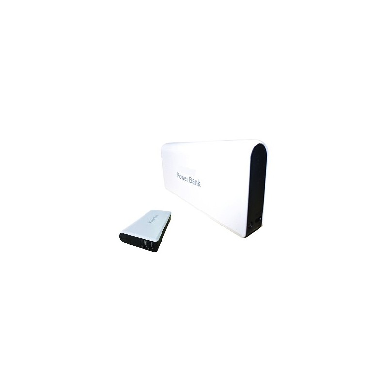 Power bank 12000mAh universale per smartphone e tablet nero Power bank 12000mAh universale per smartphone e tablet nero