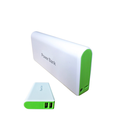 Power bank 12000mAh universale per smartphone e tablet verde