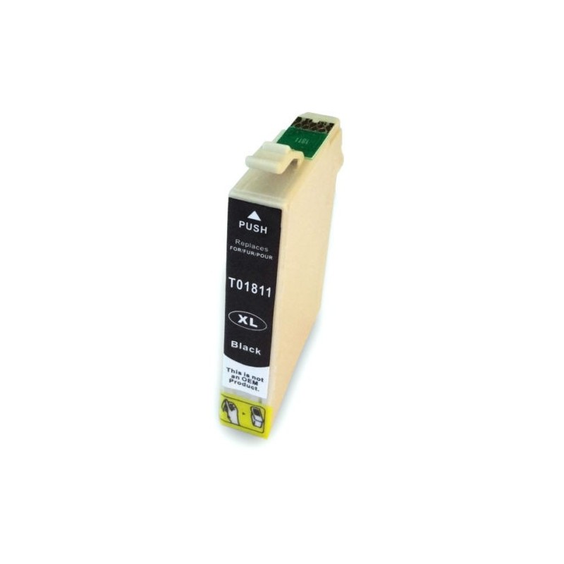 Cartuccia Inkjet per Epson T1811 XP-102 XP-202 XP-212 XP-215 XP-312-XP-315 -XP255 XP-402 nera Cartuccia Inkjet per Epson T1811 XP-102 XP-202 XP-212 XP-215 XP-312-XP-315 -XP255 XP-402 nera