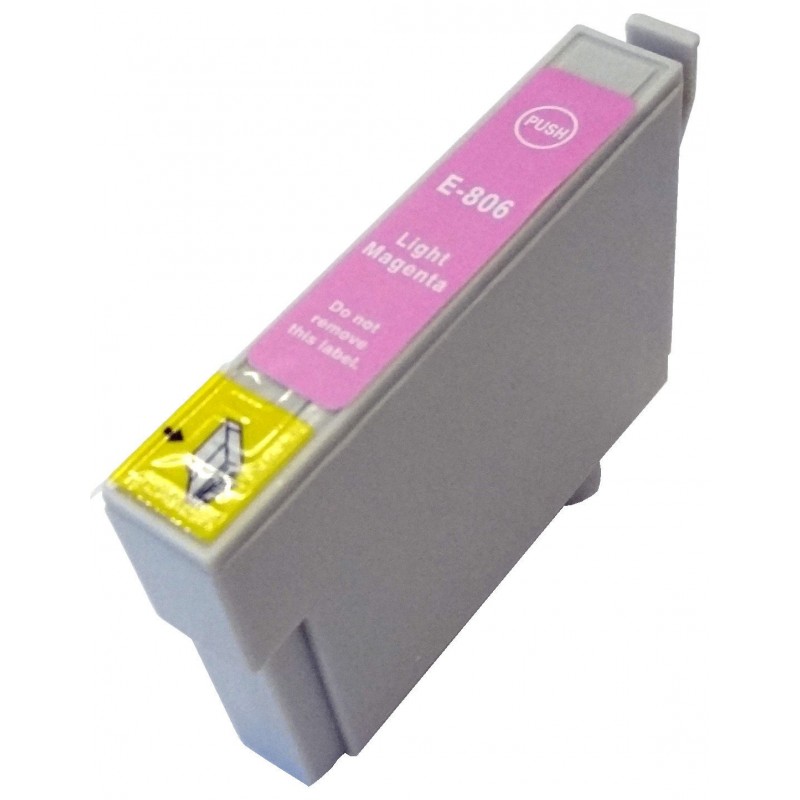 Cartuccia Inkjet per Epson T0806 R265 R285 R360 RX560 RX585 RX685 PX710W PX800FW PX810FW light magenta Cartuccia Inkjet per Epson T0806 R265 R285 R360 RX560 RX585 RX685 PX710W PX800FW PX810FW light magenta