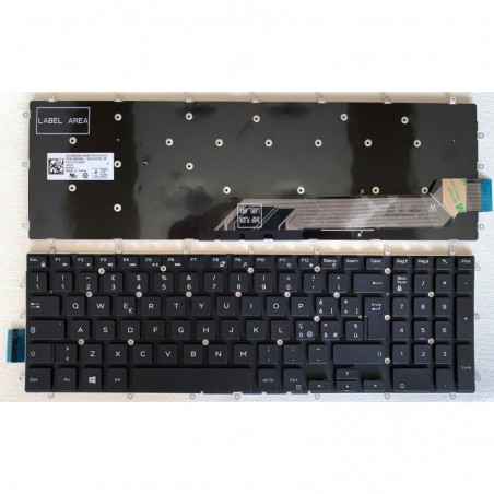 Tastiera italiana compatibile con Dell Inspiron 15-5570 5575 5565 7566 7567 17-5770 5775