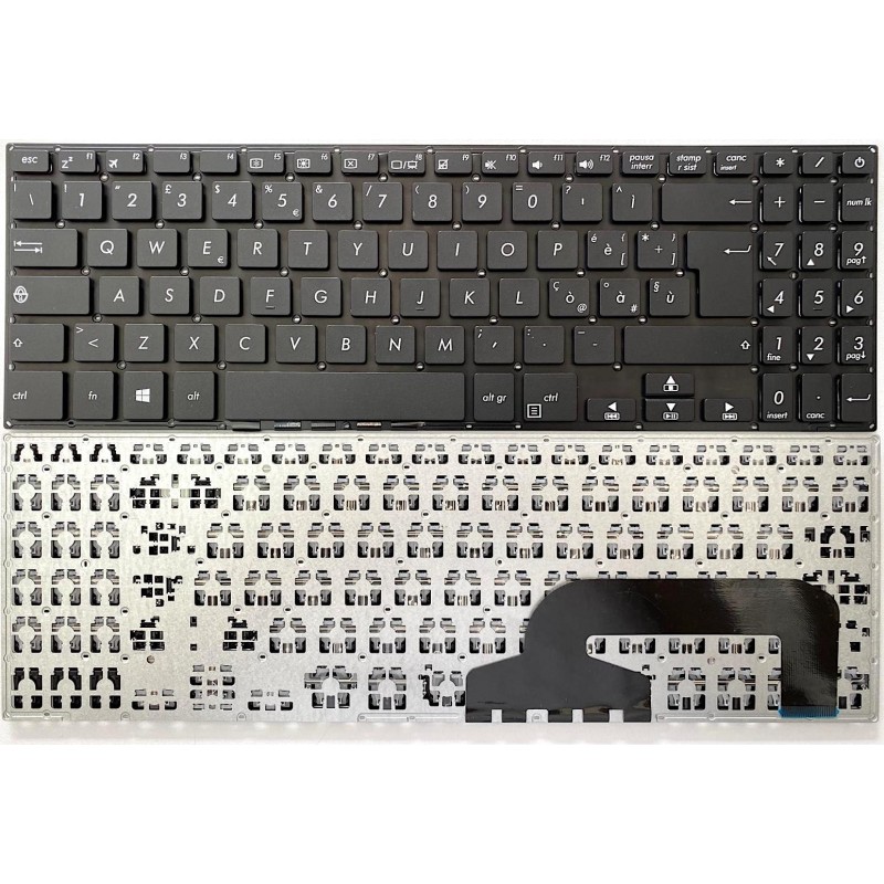 Tastiera italiana compatibile con Asus F507U F507UA F507UB F507UF F507M F507MA F507L F507LA