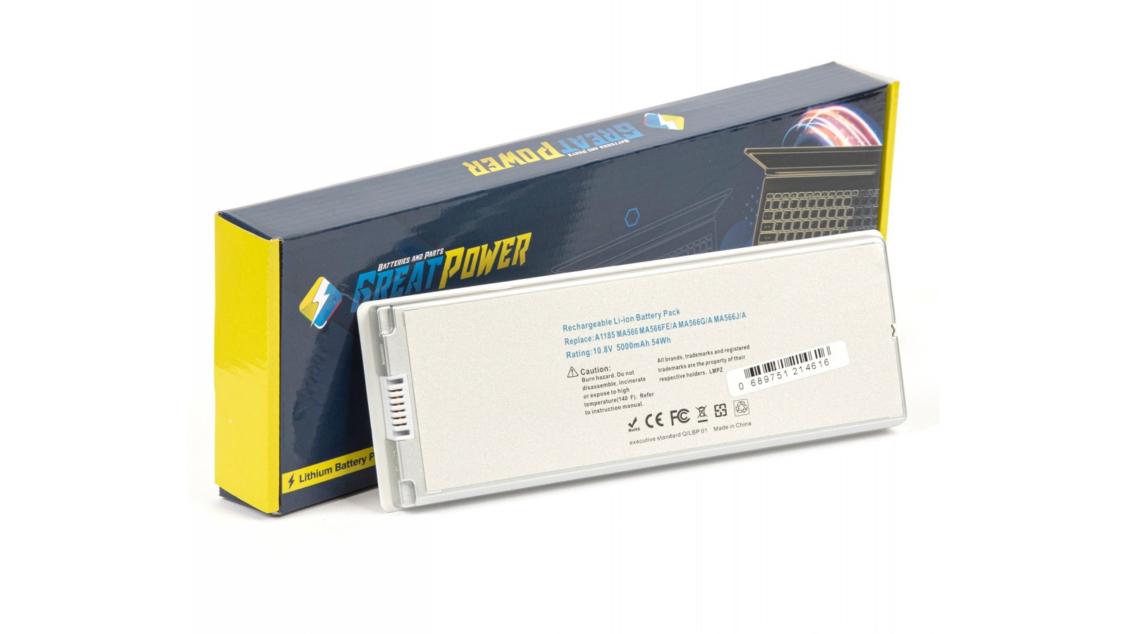 Batteria compatibile con Apple MacBook A1181 5200 mAh