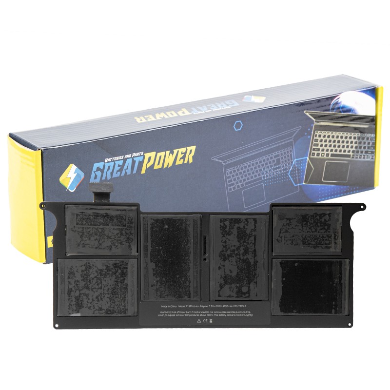 Batteria compatibile con A1375 Macbook Air Pro 11" A1370 Late 2010 MC505LL/A MC505B/A Batteria compatibile con A1375 Macbook Air Pro 11" A1370 Late 2010 MC505LL/A MC505B/A
