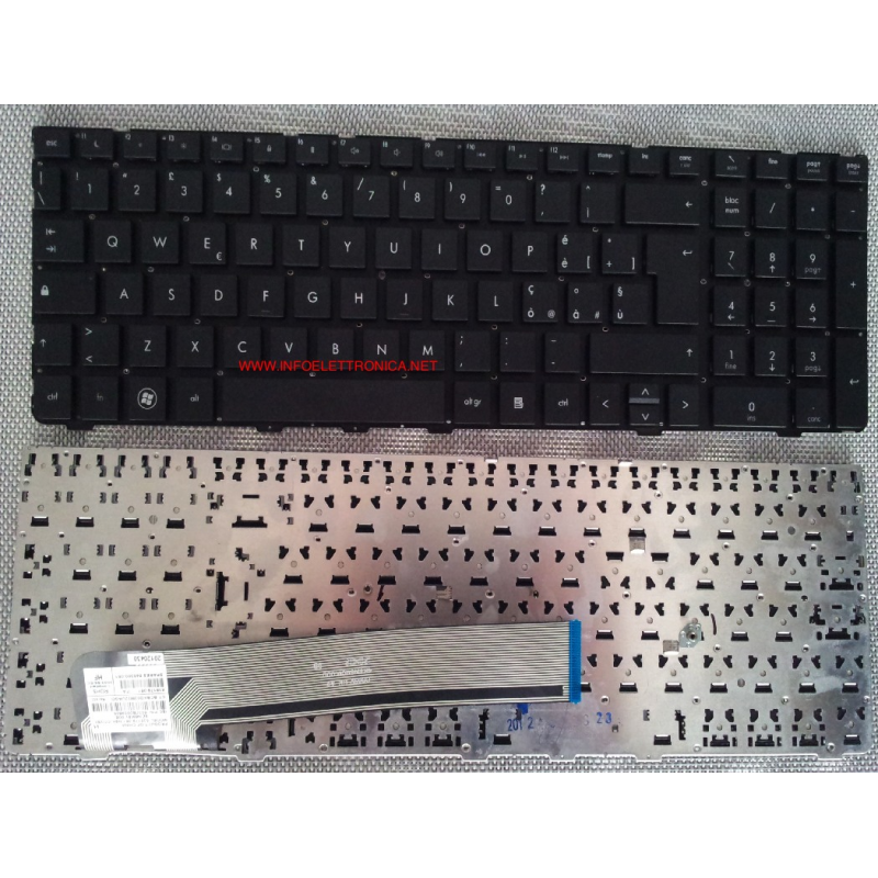Tastiera Italiana compatibile con Hp Probook 9Z.N6MSV.00E 638179-061 646300-061 6037B0059606 BCBKD01M20H001 Tastiera Italiana compatibile con Hp Probook 9Z.N6MSV.00E 638179-061 646300-061 6037B0059606 BCBKD01M20H001