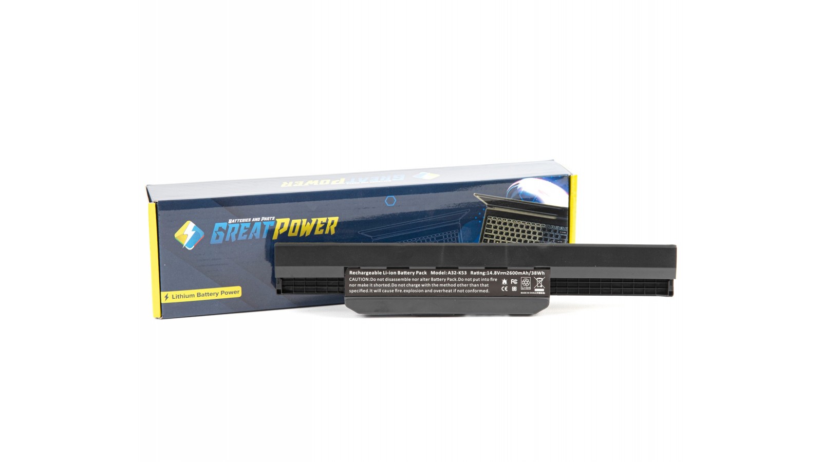 Batteria 2600mAh 14,4V compatibile con Asus A54C X43JX K53S X54C