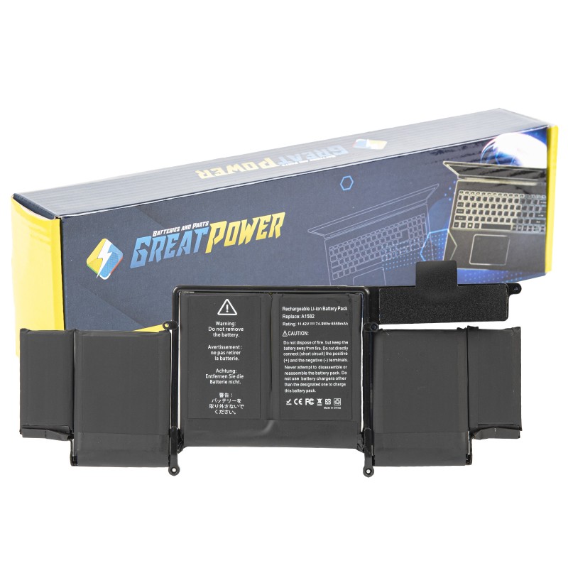 Batteria compatibile con Apple A1582 MacBook Pro 13" A1502 (2015 Version) ME864 ME865