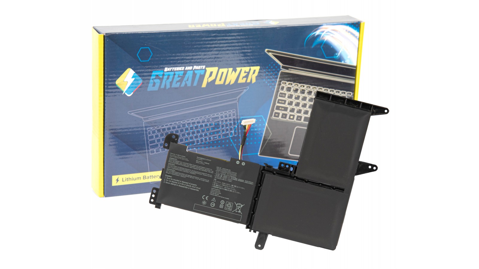 Batteria compatibile con Asus B31N1637 / C31N1637 11.55V 42Wh