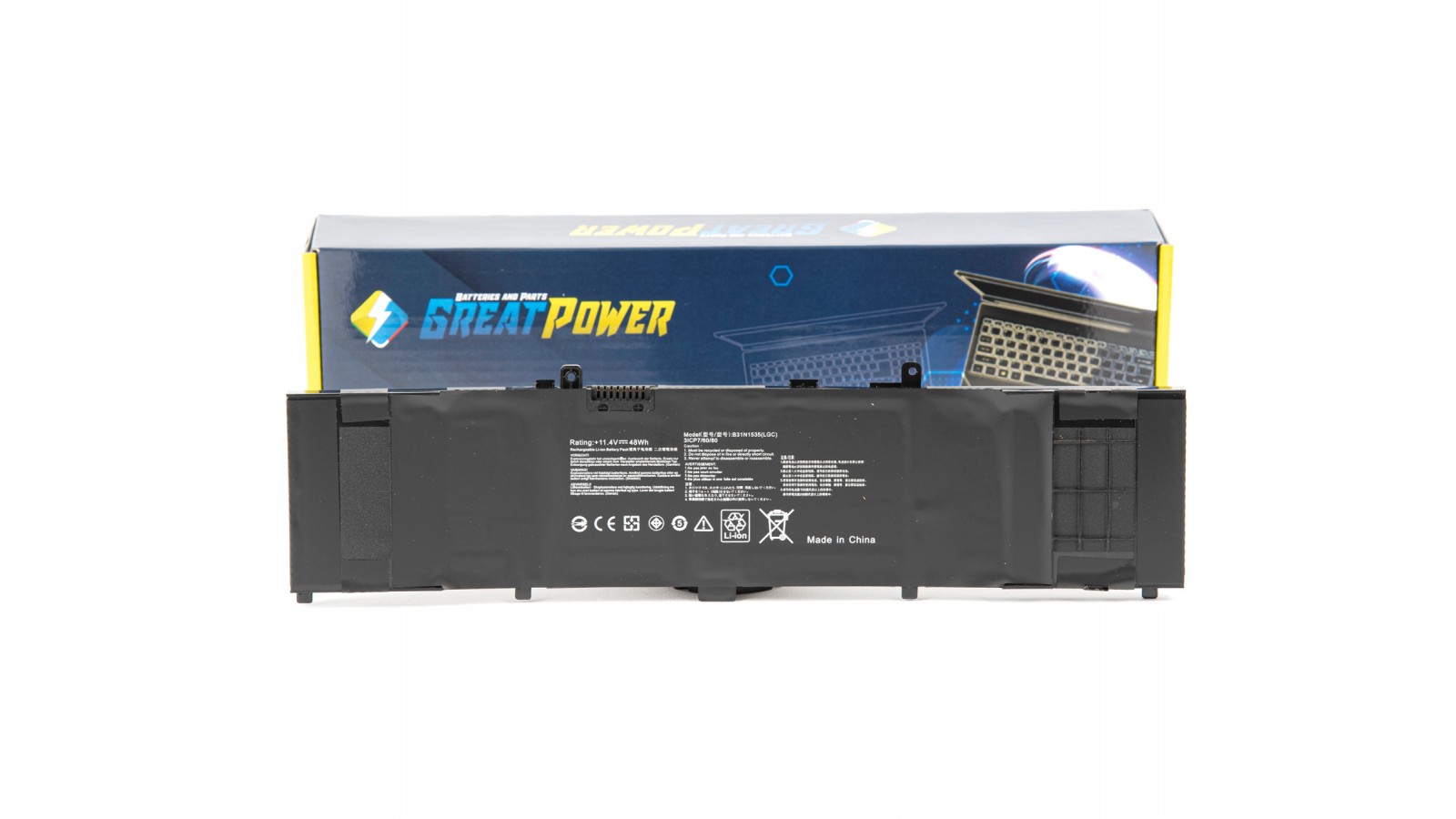 Batteria 48Wh compatibile con ASUS B31N1535 UX310 UX310UA UX310UQ UX410 UX410UA UX410UQ RX310U