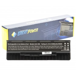 Batteria 5200 mAh compatibile con Asus N56 N56D N56DP N56DY N56V N56VB N56VJ N56VM N56VZ