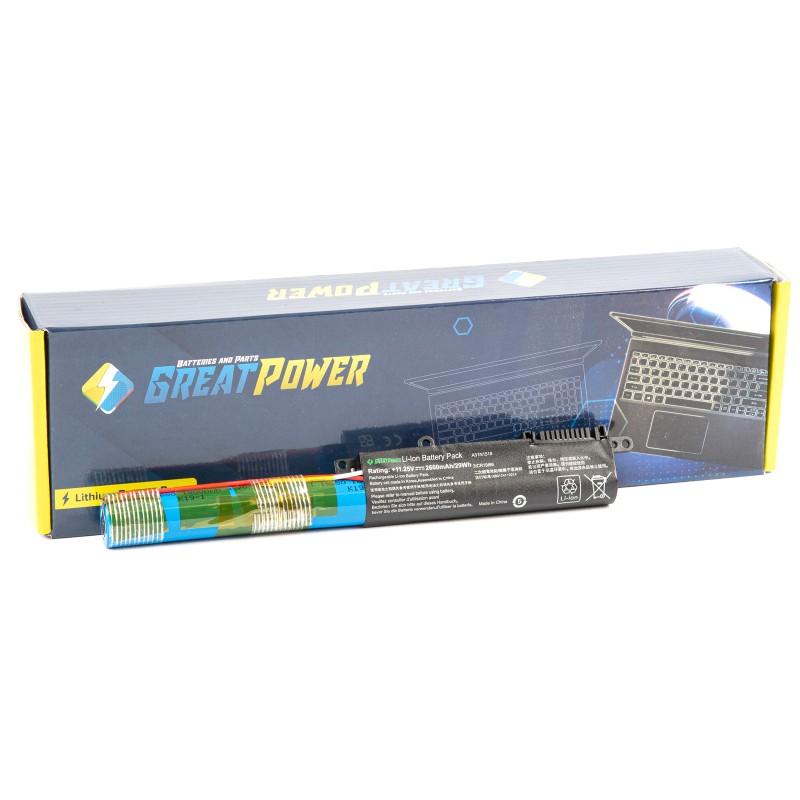 Batteria 2600 mAh compatibile con Asus A31N1519 X540 X540LA X540LJ X540SA X540SC X540 YA X540S Batteria 2600 mAh compatibile con Asus A31N1519 X540 X540LA X540LJ X540SA X540SC X540 YA X540S