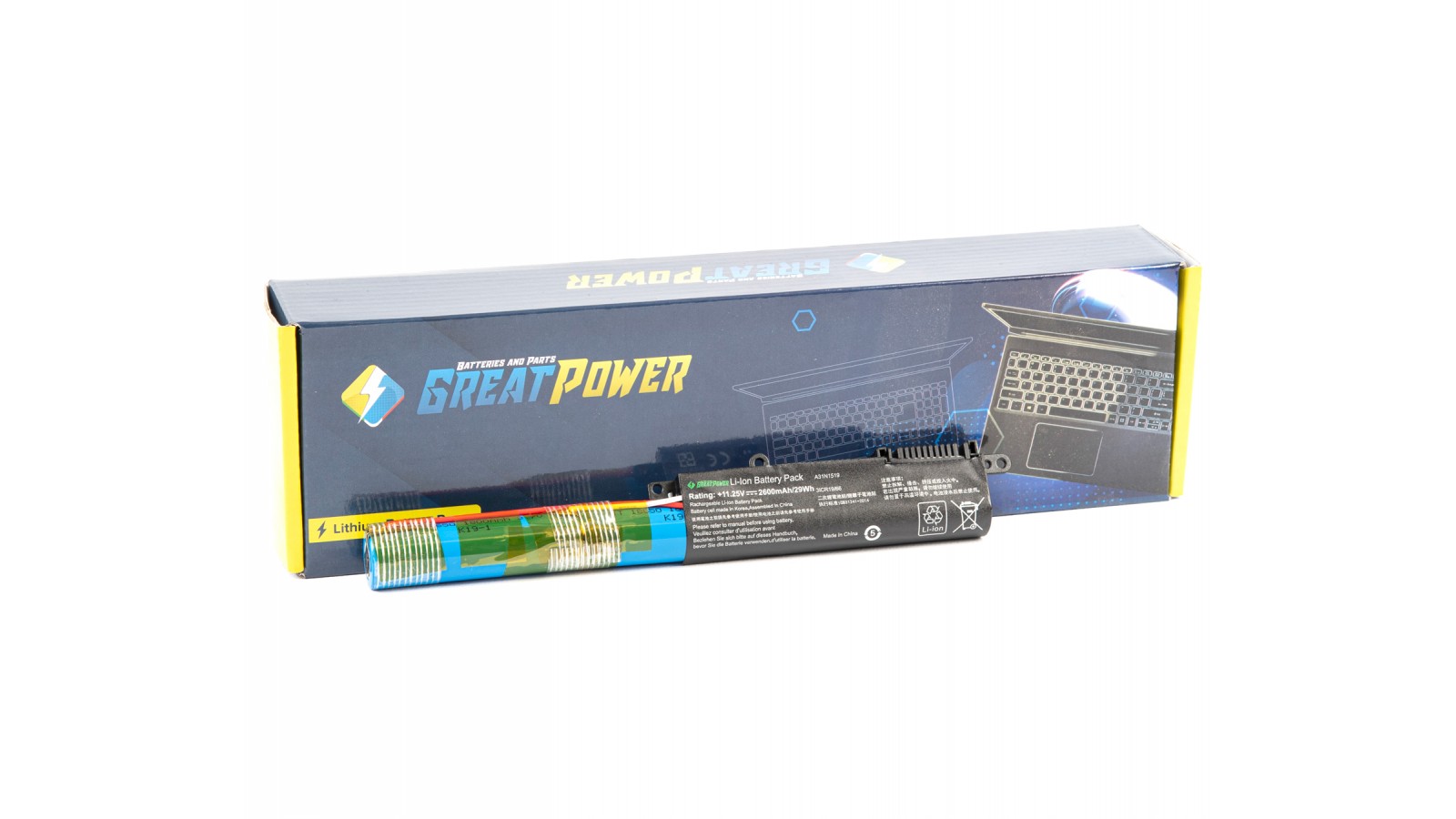 Batteria 2600 mAh compatibile con Asus F540 R540 X540L A540 A540LA R540LJ A540L F540L
