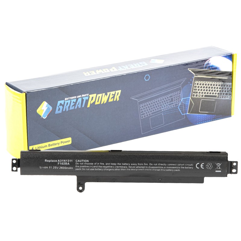 Batteria 2600mAh compatibile con Asus A31N1311 Batteria 2600mAh compatibile con Asus A31N1311