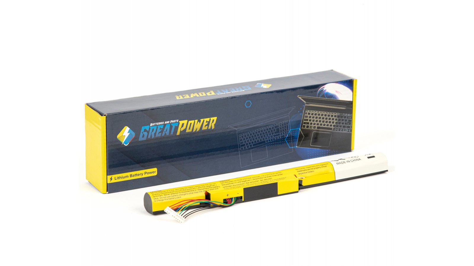 Batteria 2600mAh compatibile con Lenovo ideapad Z400 Z400A Z400-ith Z500 Z500A Z500-ifi