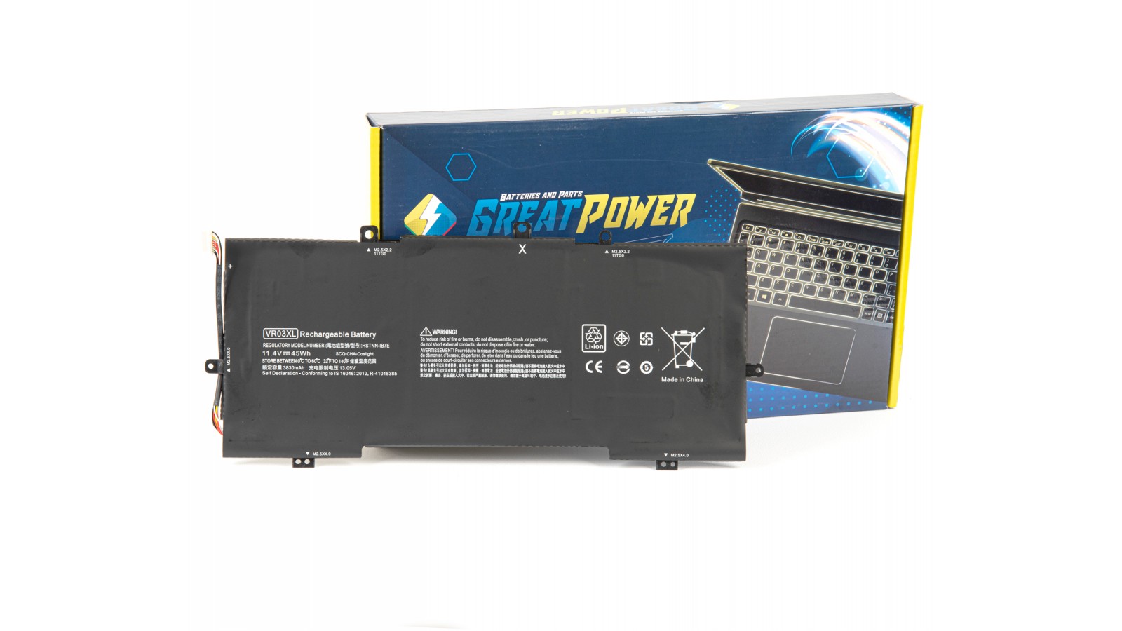 Batteria 45Wh compatibile con HP ENVY 13-D VR03XL 816497-1C1 HSTNN-IB7E TPN-C120
