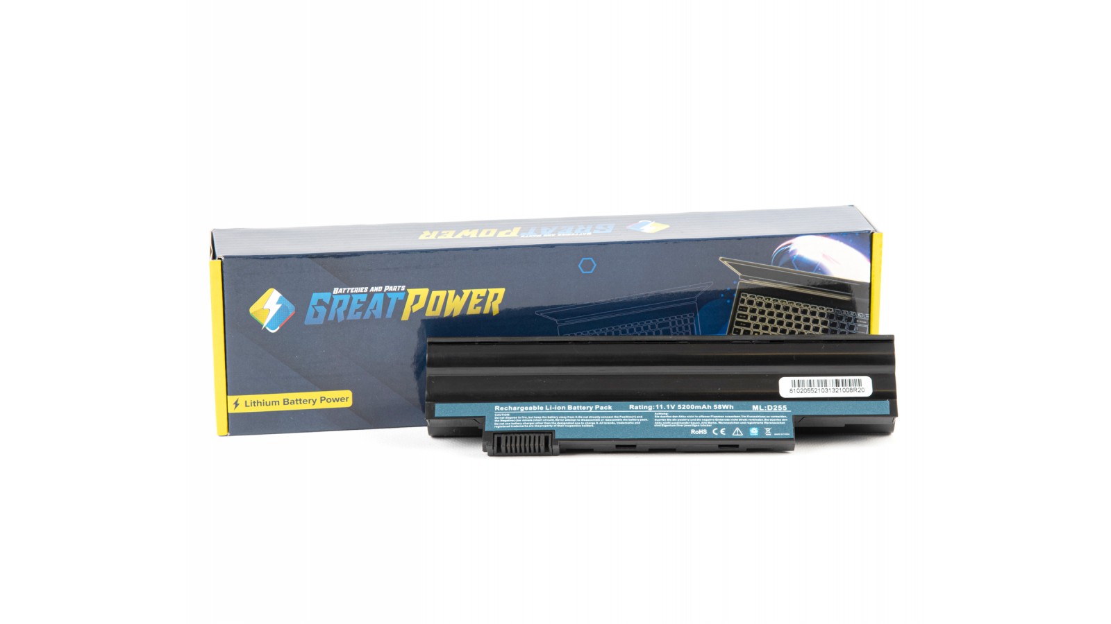 Batteria 5200mAh per Acer Aspire One  AL10BW AL10B31 AL10A31 AL10G31