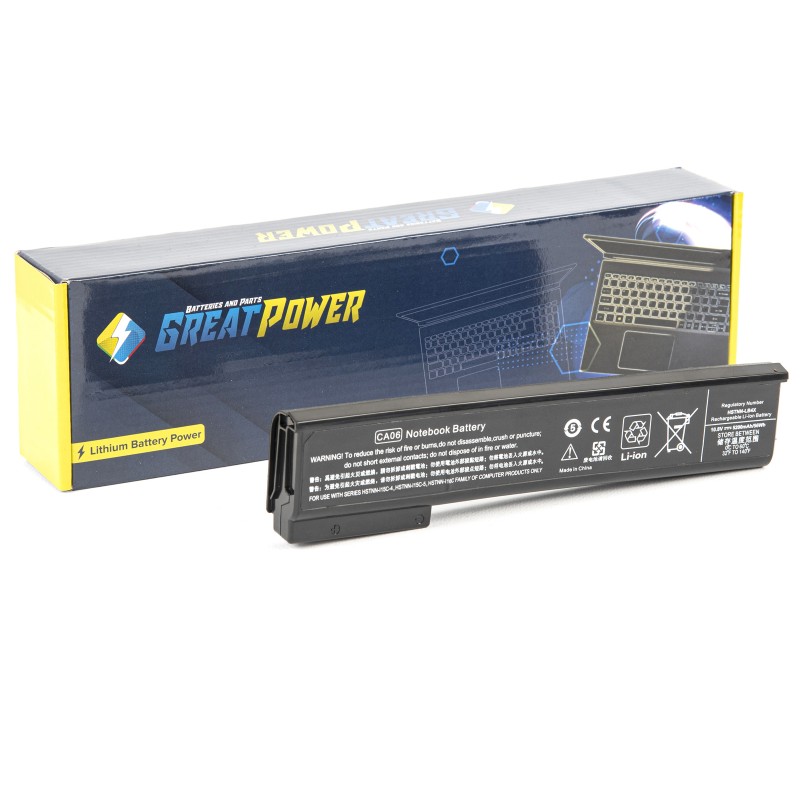 Batteria 5200mAh compatibile HP ProBook 640 G1 / 645 G1 / 650 G1 / 655 G1 - CA06 Batteria 5200mAh compatibile HP ProBook 640 G1 / 645 G1 / 650 G1 / 655 G1 - CA06