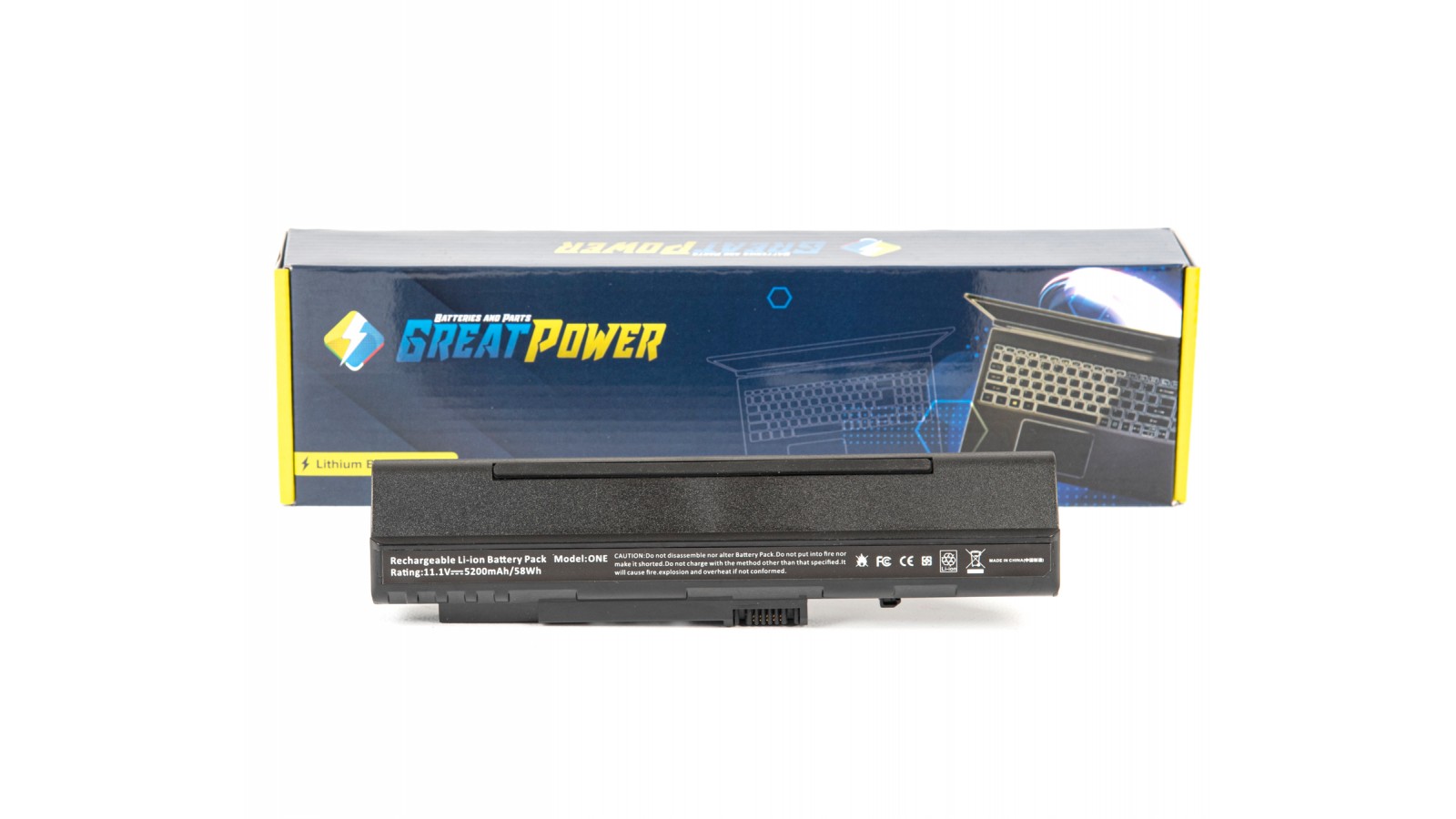 Batteria 5200mAh compatibile Acer Aspire One UM08A31 UM08A51 UM08A71  UM08A72 UM08A73 UM08A74