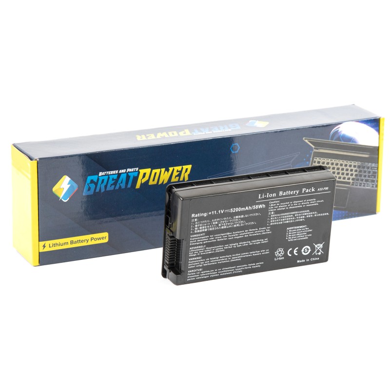 Batteria 5200mAh per Asus F8 F8D F8DC F8S F8SA F8SE F8SG F8SN F8SP F8SR F8SV Batteria 5200mAh per Asus F8 F8D F8DC F8S F8SA F8SE F8SG F8SN F8SP F8SR F8SV