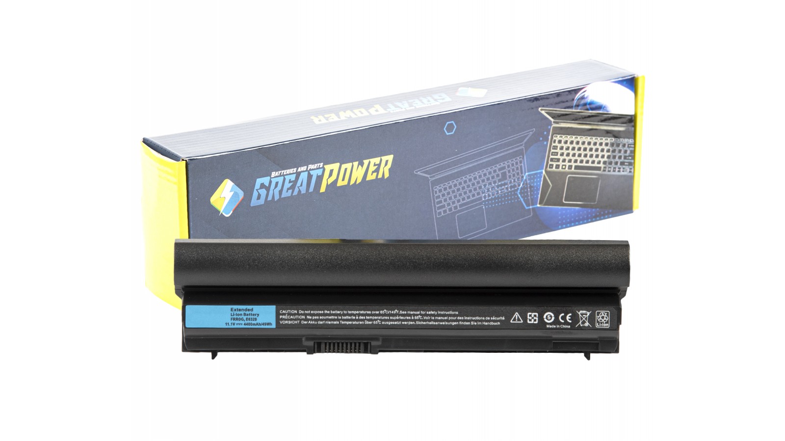Batteria 5200mAh compatibile Dell Latitude E5220 E6120 E6220 E6230 E6320 E6330