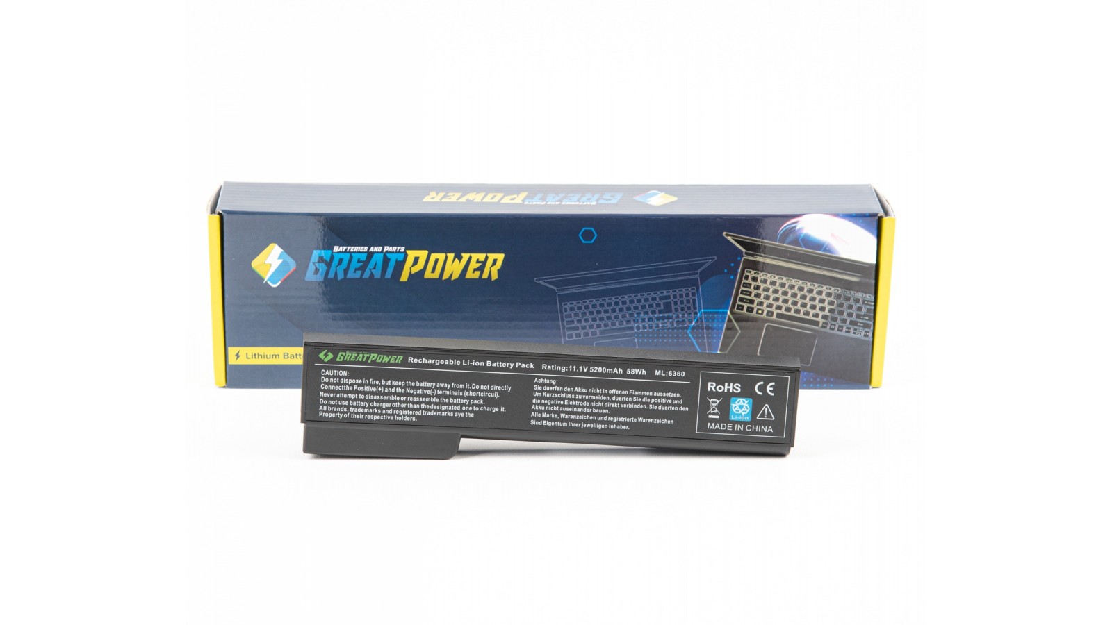 Batteria 5200mAh compatibile HP 628369-421 628664-001 628666-001 628668-001 628670-001