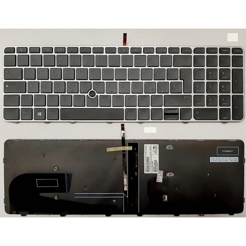 Tastiera italiana Retroilluminata per HP Zbook 15U G3 G4 con Trackpad Tastiera italiana Retroilluminata per HP Zbook 15U G3 G4 con Trackpad