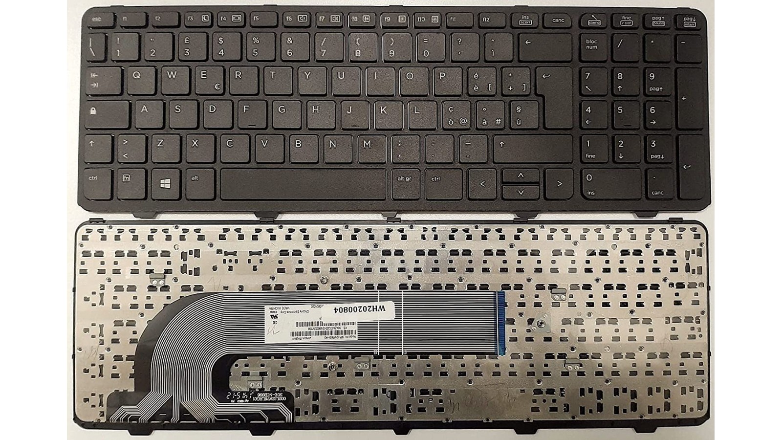 Tastiera italiana per HP ProBook 470 G2 Completa di Cornice Frame
