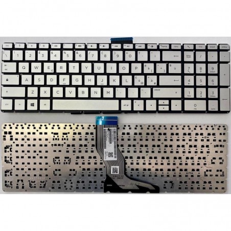 Tastiera Italiana compatibile con 15-BC / 15-Bc502nl Silver
