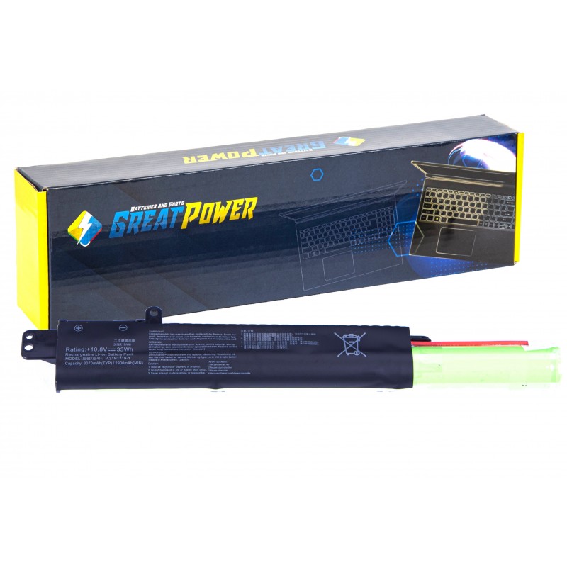 Batteria 3000mAh compatibile con Asus A31N1719 X507LA R507UA R507UB R507MA Batteria 3000mAh compatibile con Asus A31N1719 X507LA R507UA R507UB R507MA