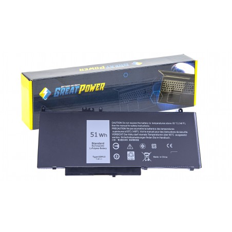 Batteria 5800mAh compatibile con G5M10 Dell Latitude E5450 E5550