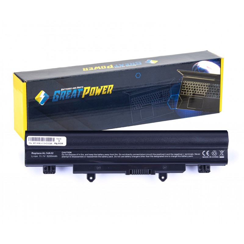 Batteria 5200mAh compatibile Acer Aspire E5-511p E5-521 E5-521g E5-531 E5-551 E14 E15 Batteria 5200mAh compatibile Acer Aspire E5-511p E5-521 E5-521g E5-531 E5-551 E14 E15