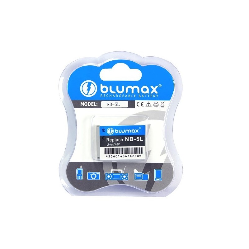 Batteria compatibile con Canon NB-5L Batteria compatibile con Canon NB-5L