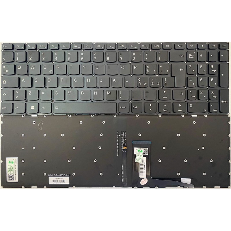 Tastiera italiana RETROILLUMINATA per Lenovo V310-15ISK V510-15IKB 510-15isk 510-15ikb Tastiera italiana RETROILLUMINATA per Lenovo V310-15ISK V510-15IKB 510-15isk 510-15ikb