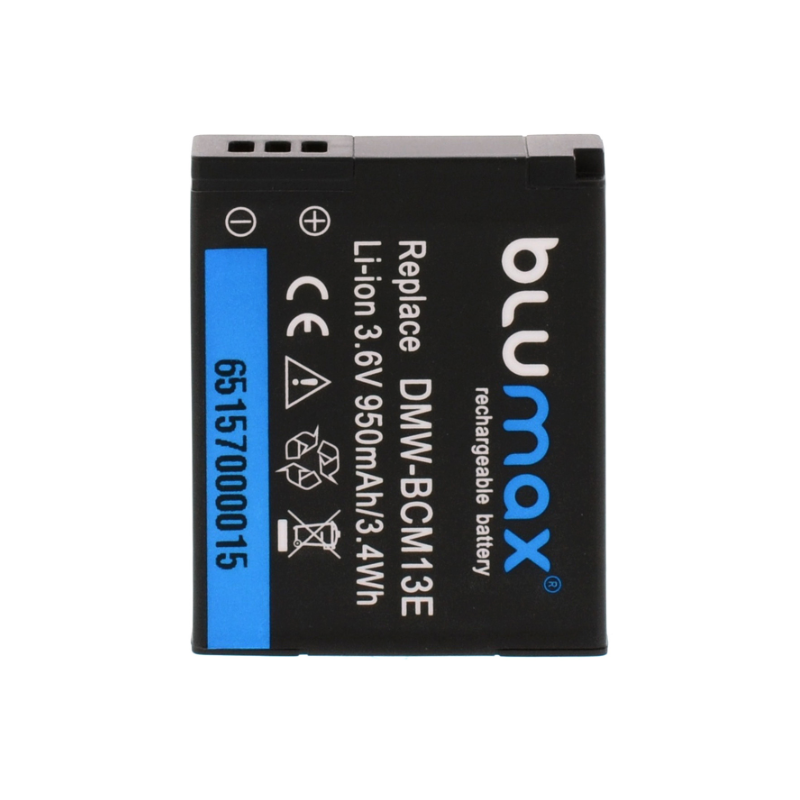 Batteria compatibile con Panasonic Lumix DMC-FT5 DMC-TS5 DMC-TZ40 DMC-TZ41 DMC-ZS30 Batteria compatibile con Panasonic Lumix DMC-FT5 DMC-TS5 DMC-TZ40 DMC-TZ41 DMC-ZS30