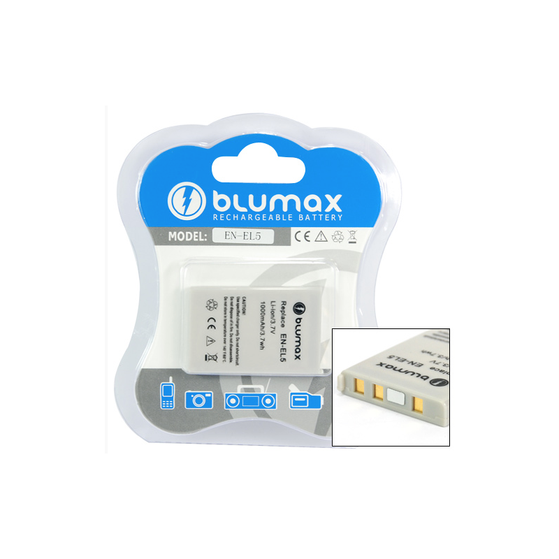 Batteria compatibile con Nikon 3700 4200 5200 5900 7900 P100 P3 P4P500 P5000 P510 P5100 P6000 P80 P90 S10 Batteria compatibile con Nikon 3700 4200 5200 5900 7900 P100 P3 P4P500 P5000 P510 P5100 P6000 P80 P90 S10