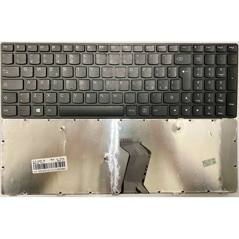 Tastiera italiana compatibile con Lenovo G500 G505 G505A G510 G700 G710 Tastiera italiana compatibile con Lenovo G500 G505 G505A G510 G700 G710