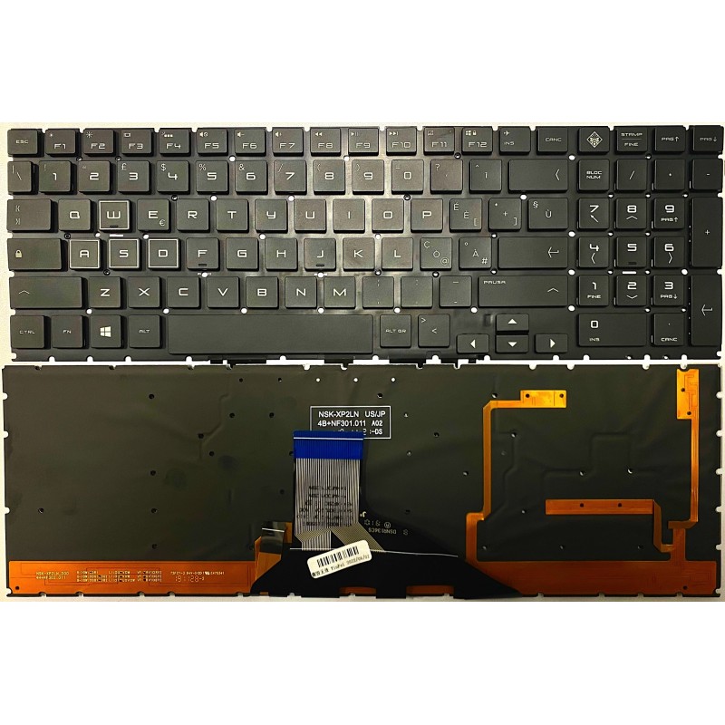 Tastiera italiana RETROILLUMINATA per HP 15-DC HP Omen 15-DC0010NR 15-DC0020NR 15-DC0030NR 15-DC0045NR 15-DC0051NR Tastiera italiana RETROILLUMINATA per HP 15-DC HP Omen 15-DC0010NR 15-DC0020NR 15-DC0030NR 15-DC0045NR 15-DC0051NR
