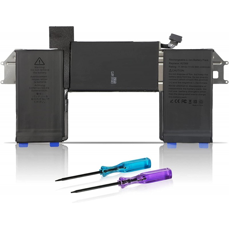 Batteria A2389 compatibile con Apple MacBook Air 13" Touch A2337 2020 2021 Batteria A2389 compatibile con Apple MacBook Air 13" Touch A2337 2020 2021
