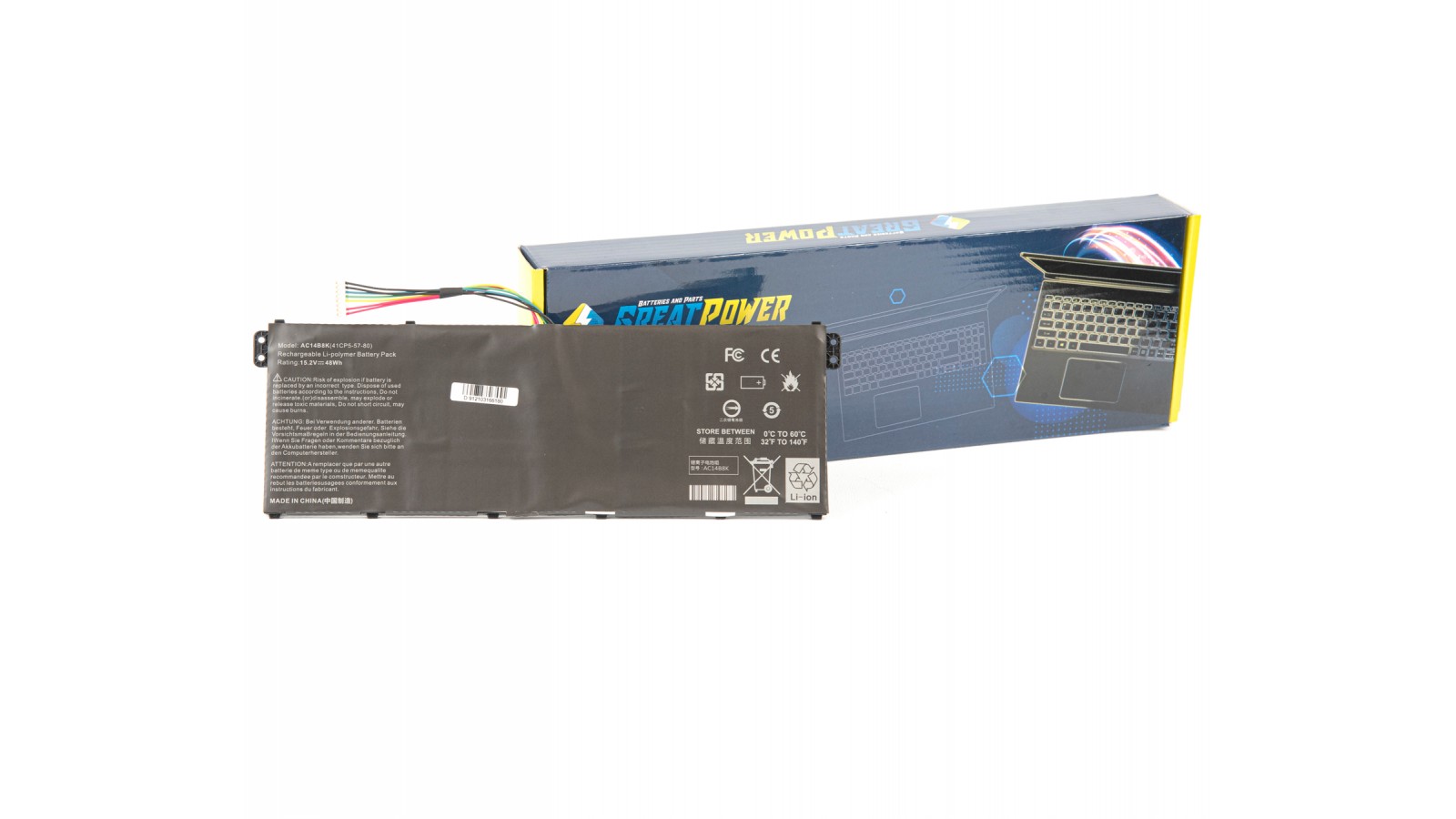Batteria 3220mAh per Acer Travelmate P2510