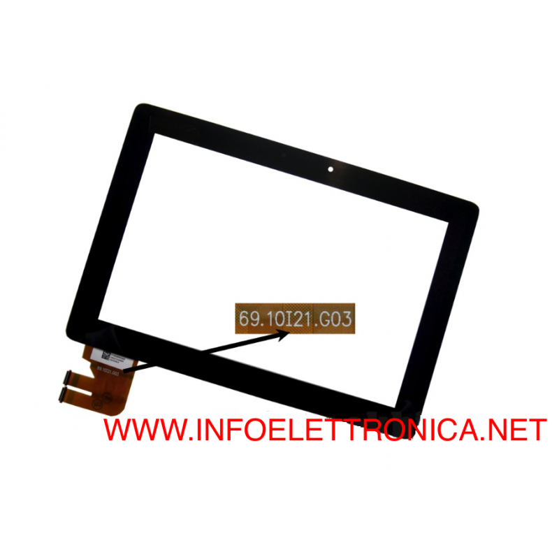 Touch screen Asus Transformer Pad TF300 TF300T TF300TG Versione 69.10I21.G03 Touch screen Asus Transformer Pad TF300 TF300T TF300TG Versione 69.10I21.G03