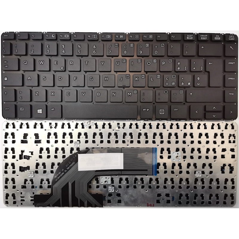 Tastiera Italiana compatibile con Hp 430 G2, 440 G2, 445 G2, 440 G0, 440 G1, 445 G1