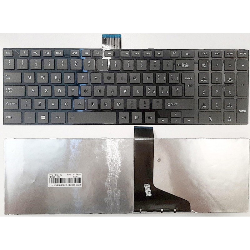 Tastiera Italiana nera compatibile con Toshiba Satellite L850 C850 C850D C855 C855D C870 L850 L850D L855 L870 L870D Tastiera Italiana nera compatibile con Toshiba Satellite L850 C850 C850D C855 C855D C870 L850 L850D L855 L870 L870D